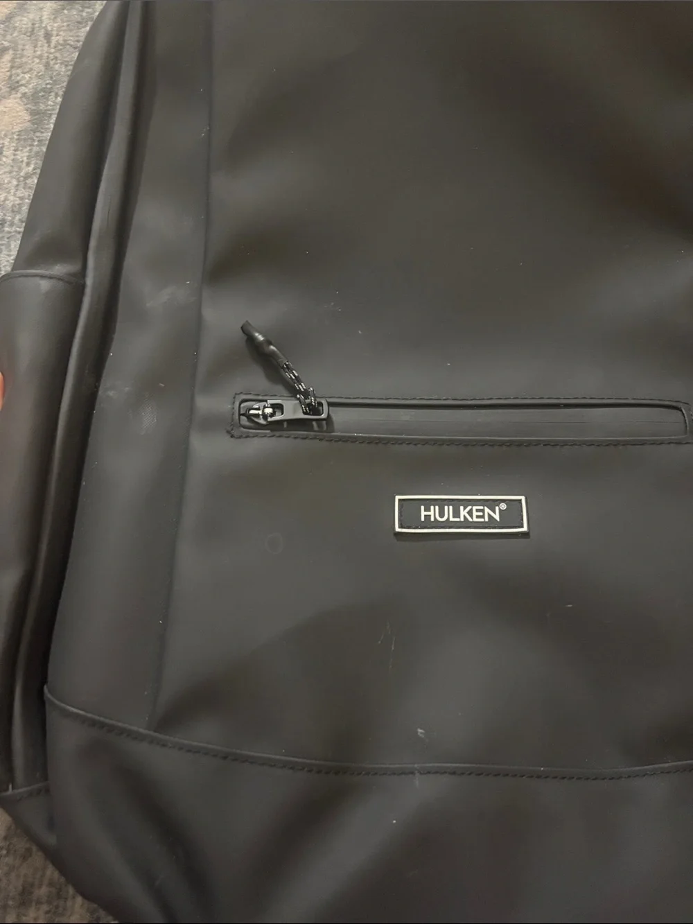 Black Men's Backpack – Sleek Urban Carry